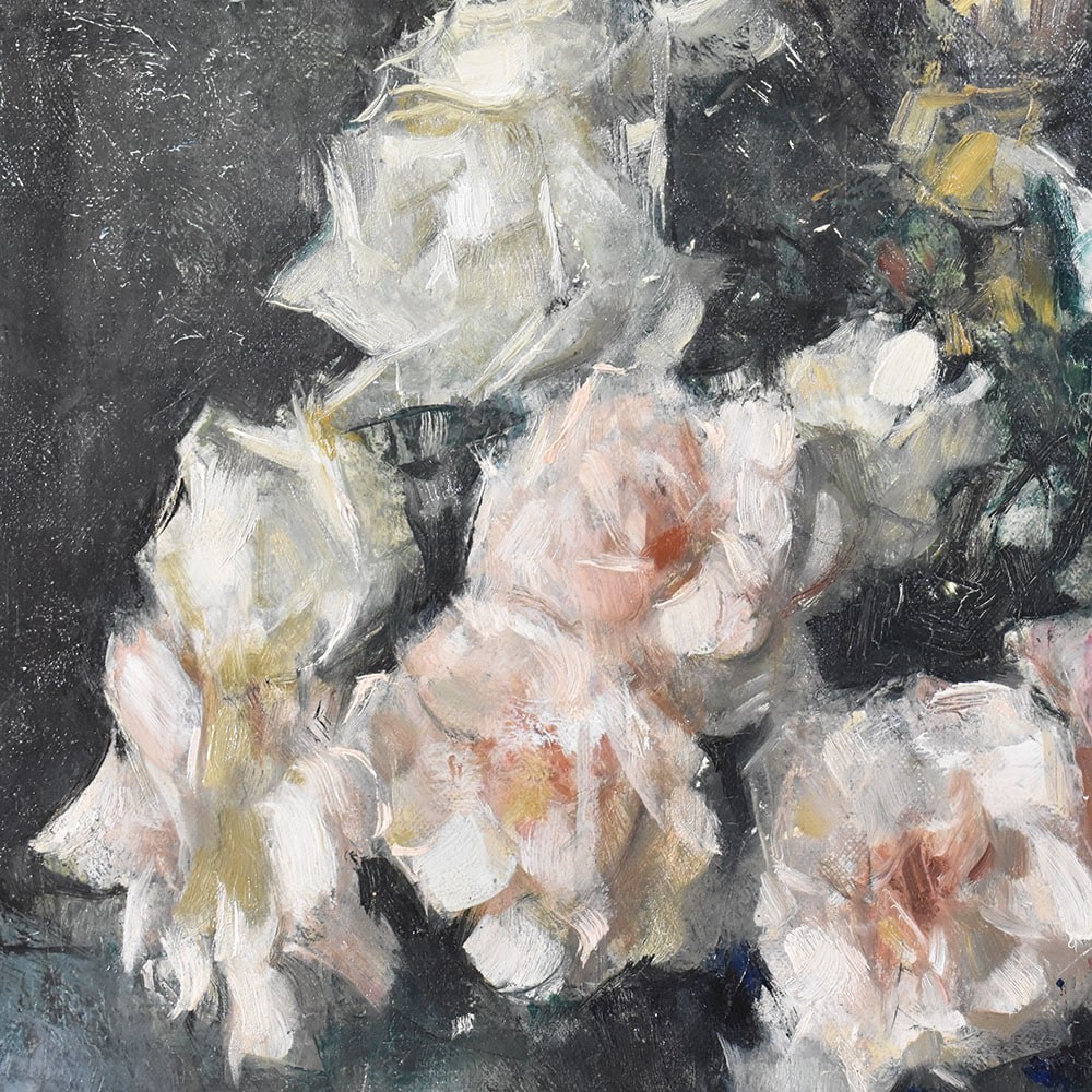 QF614 1 antique roses floral painting flower oil painting still life art deco.jpg